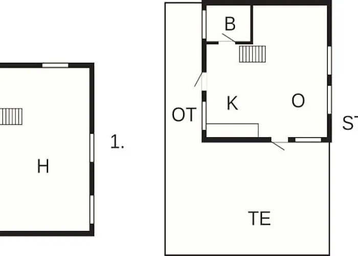 בית נופש 6 Person In Aakirkeby-by Traum Åkirkeby